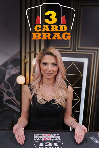 3 Card Brag live game artwork