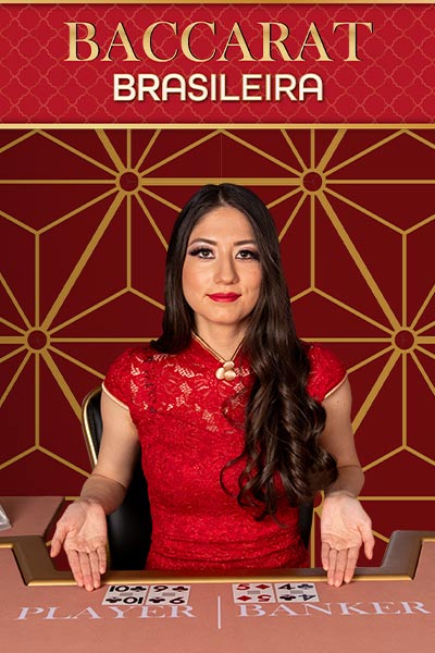 Baccarat Brasileira live game artwork