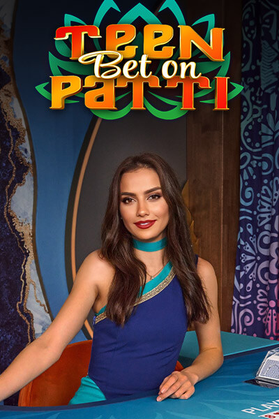 Bet on Teen Patti live game artwork