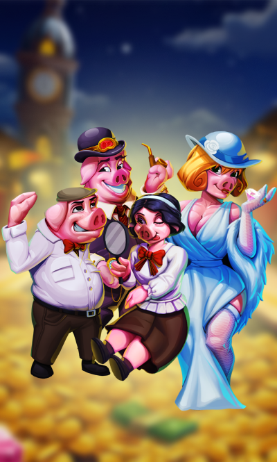 Crack the Piggy Bank slot artwork