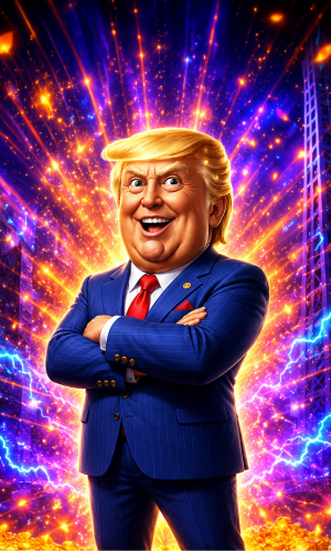 Trump It Bonanza slot artwork
