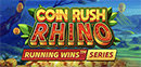 Coin Rush Rhino Running Wins slot artwork
